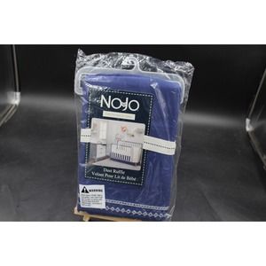 Nojo Dust Ruffle | Navy Blue 16 drop